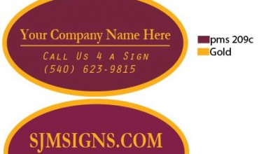 Vinyl Signs 4×8 Advertise your business VA DC MD Signage
